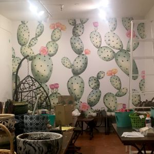 Accent Wall Fabric Wall Paper