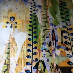 Accent Wall Fabric Wallpaper