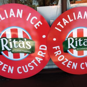 Aluminum Back to Back Signs