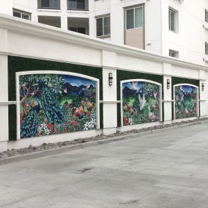 Entrance to Parking 2