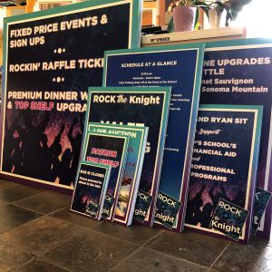 Event Signage on Coroplast
