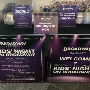 Event Signage on Foam