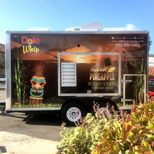 Food Trailer Wrap