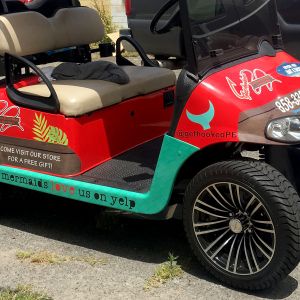 Golf Cart Wrap