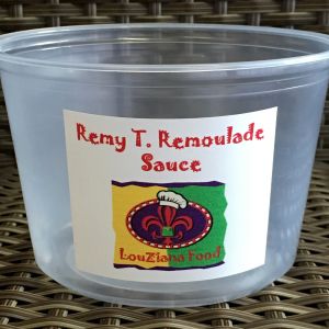 Labeled To Go container Labeled To Go container