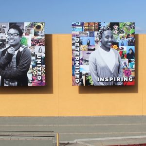 Outdoor Art on Di Bond Aluminum