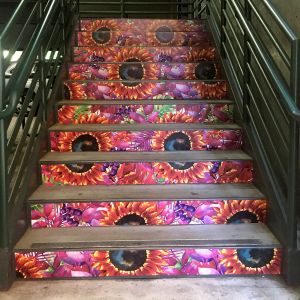 Parking Garage stair Graphics
