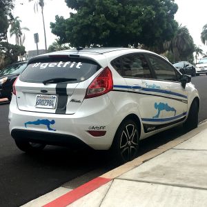 Partial Wrap Printed Plotted Vinyl