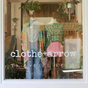 Plotted Vinyl on Front Window
