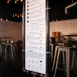 Project Pie Menu Board