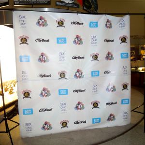 Step and Repeat Banner