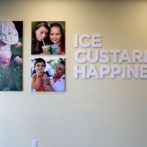 Stretched Canvas and Routed 6 mm PVC Letters Stretched Canvas and Routed 6 mm PVC Letters