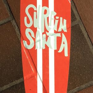 aluminum floor graphic with non slip grit