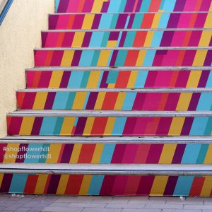 vinyl on staircase